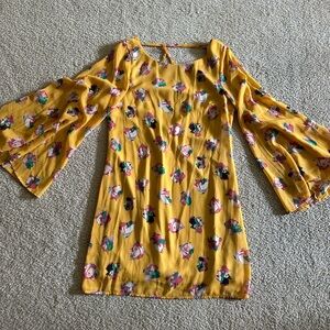 Floral Bell Sleeve Dress